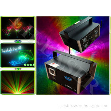 Night Club Sound Activated 3 Watt Laser Show Disco Laser Party Lighting